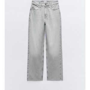 Zara HIGH RISE Z1975 STRAIGHT LEG JEANS